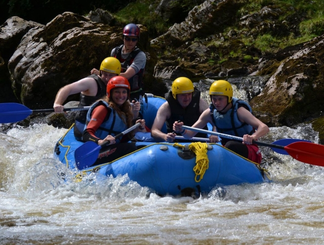 Nous aimons le rafting